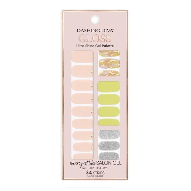 Dashing Diva Gloss Gel Strip Walking On Sunshine | Walmart (US)