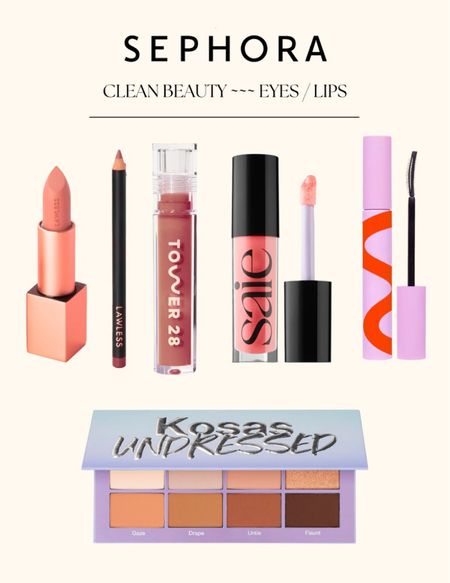 SEPHORA SALE : clean beauty picks (eyes and lips) 