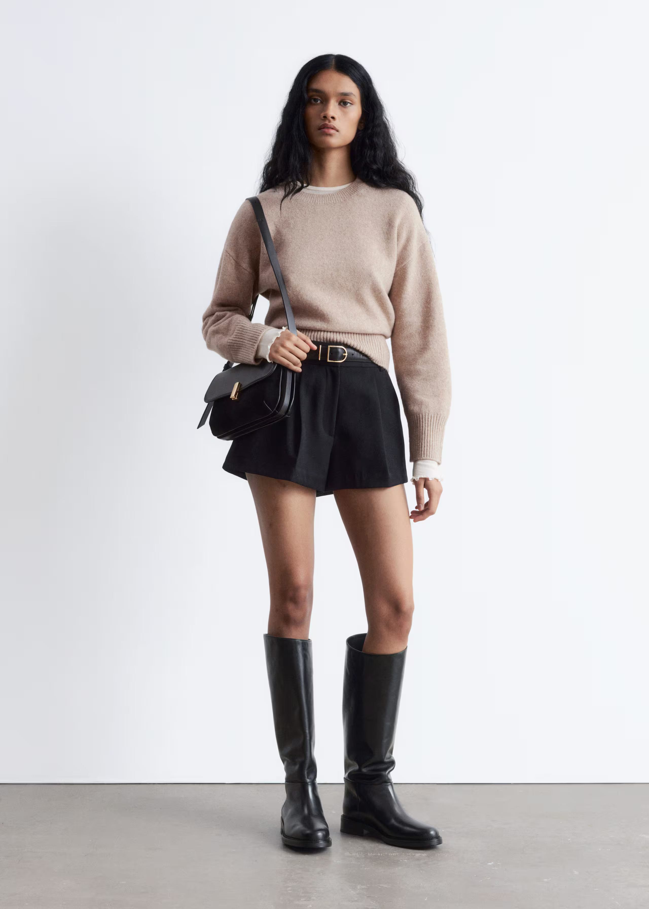 Leather Knee Boots | & Other Stories UK