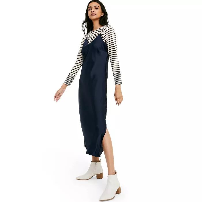 Women's Slip Dress - Nili Lotan x Target Navy Blue | Target