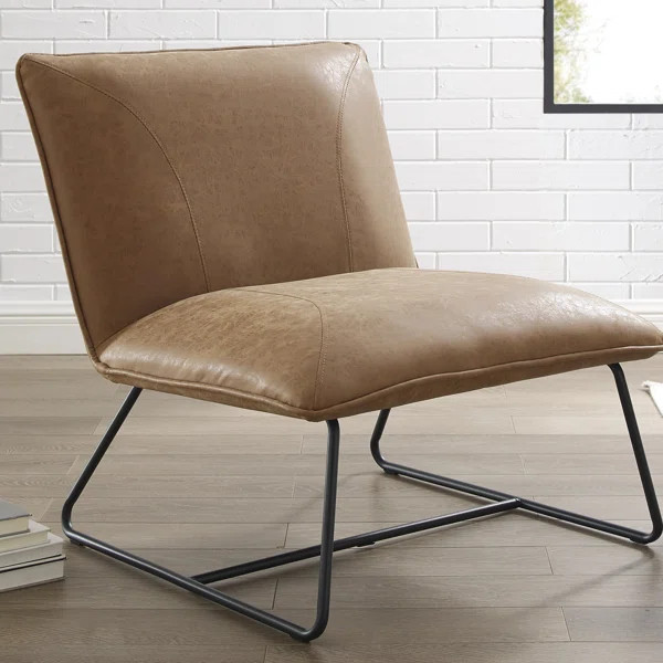 28.35'' Wide Tufted Slipper Chair | Wayfair Professional