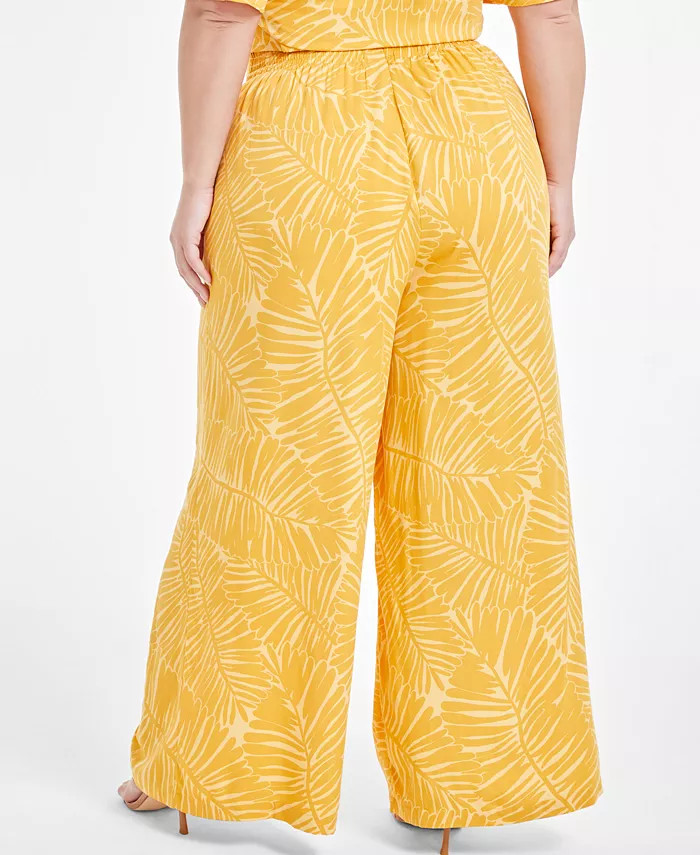 Trendy Plus Size Wide-Leg Pants, Created for Macy's | Macy's