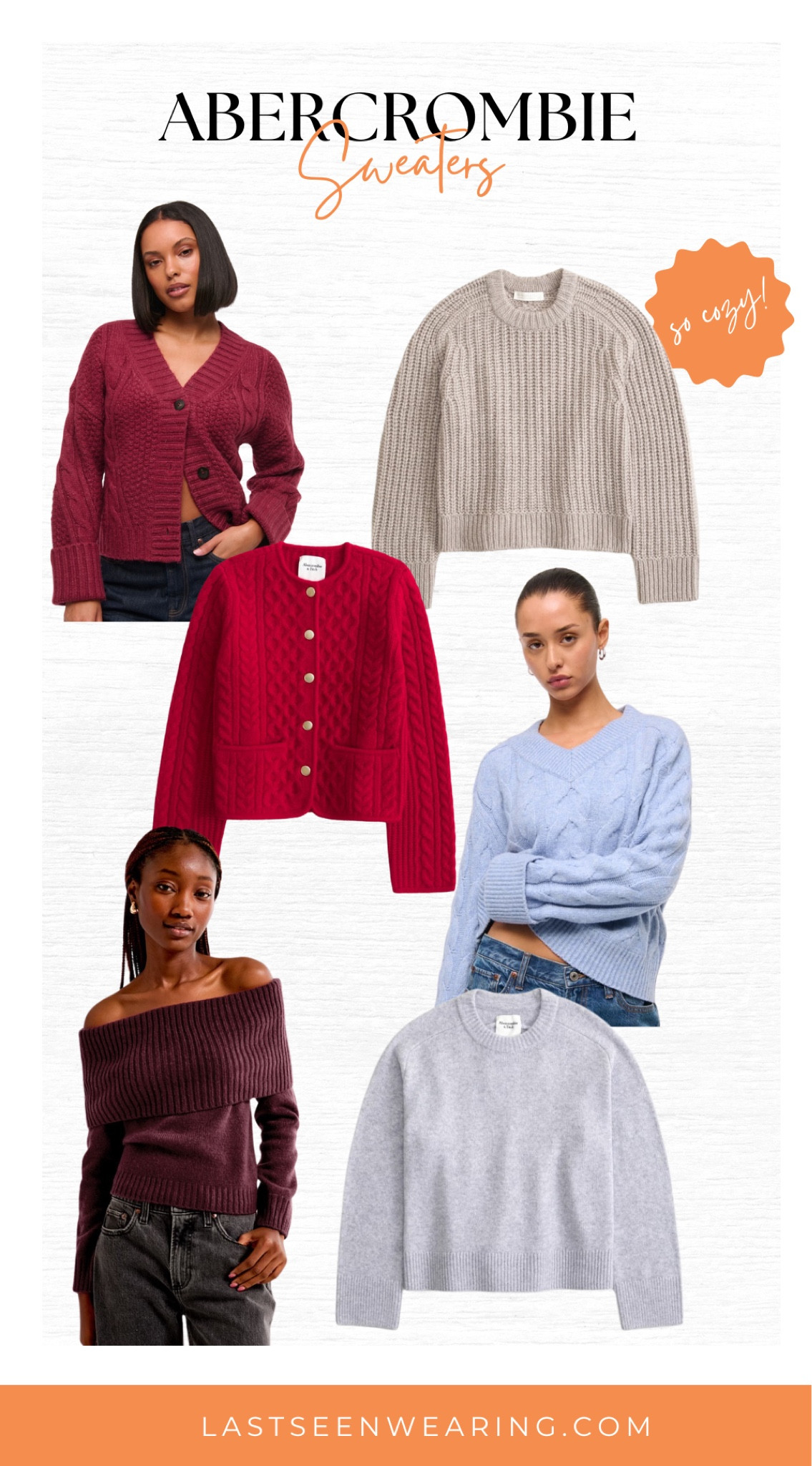 Abercrombie Sweaters 
#fallsweaters #cardigan

#LTKHoliday #LTKStyleTip #LTKShoeCrush