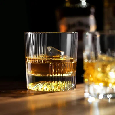 Whiskey Glasses - Set Of 6, 10 Ounce Old Fashioned Glasses For Perfect Sipping | Wayfair North America