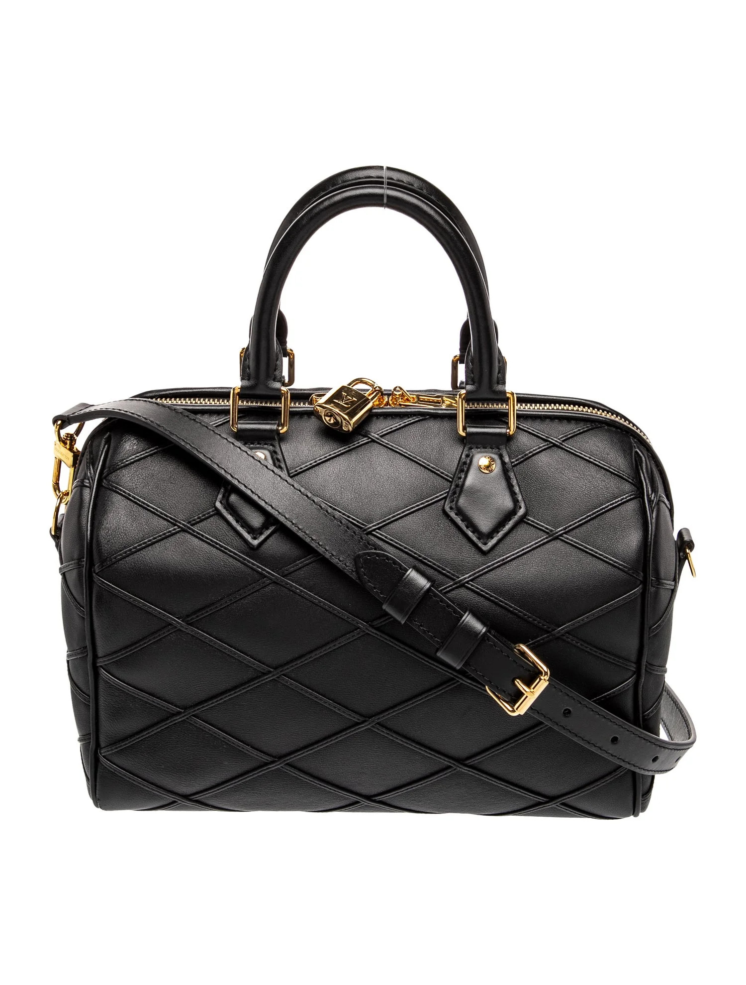 Louis Vuitton Malletage Speedy Bandouliere 25 2024 - Black Handle Bags, Handbags - LOU1237912 | T... | The RealReal