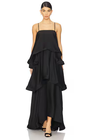 ELLIATT Tilly Maxi Dress in Black from Revolve.com | Revolve Clothing (Global)