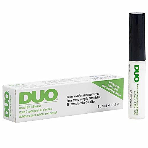 Duo Brush-On Strip Lash Adhesive Clear with Vitamins A, C & E, Clear, 0.18 oz, 1-Pack | Amazon (US)