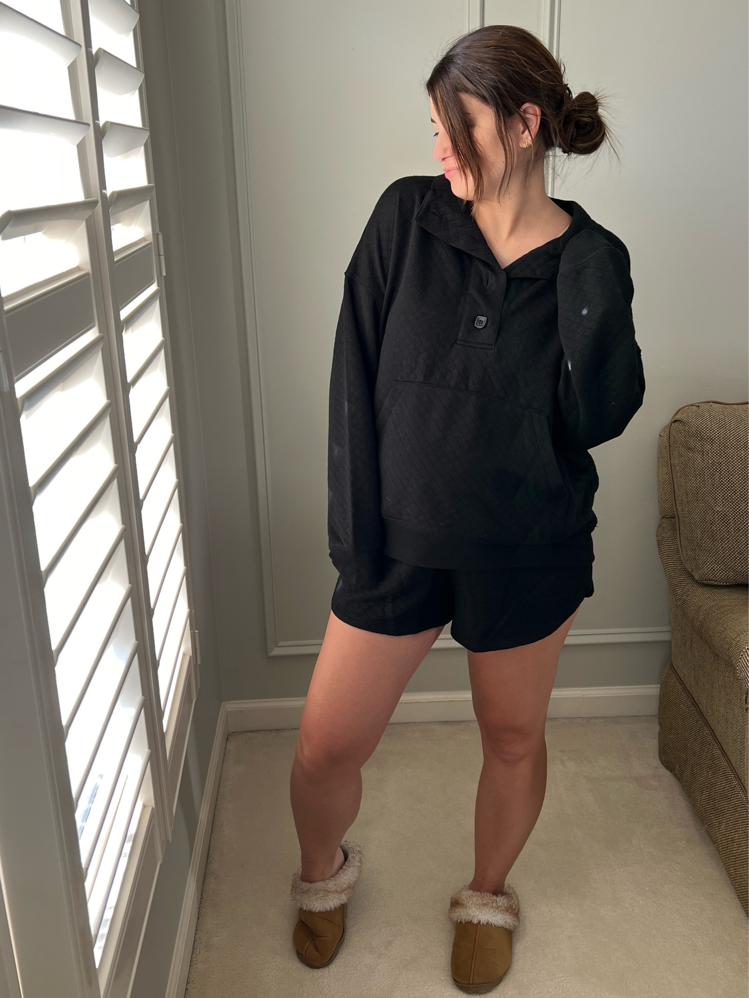 Softest loungewear or pajamas. Perfect for postpartum. Breastfeeding friendly. 

#LTKmidsize #LTKfindsunder50 #LTKbump