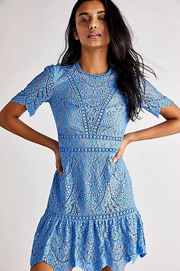 Darian Lace Mini Dress | Free People (Global - UK&FR Excluded)