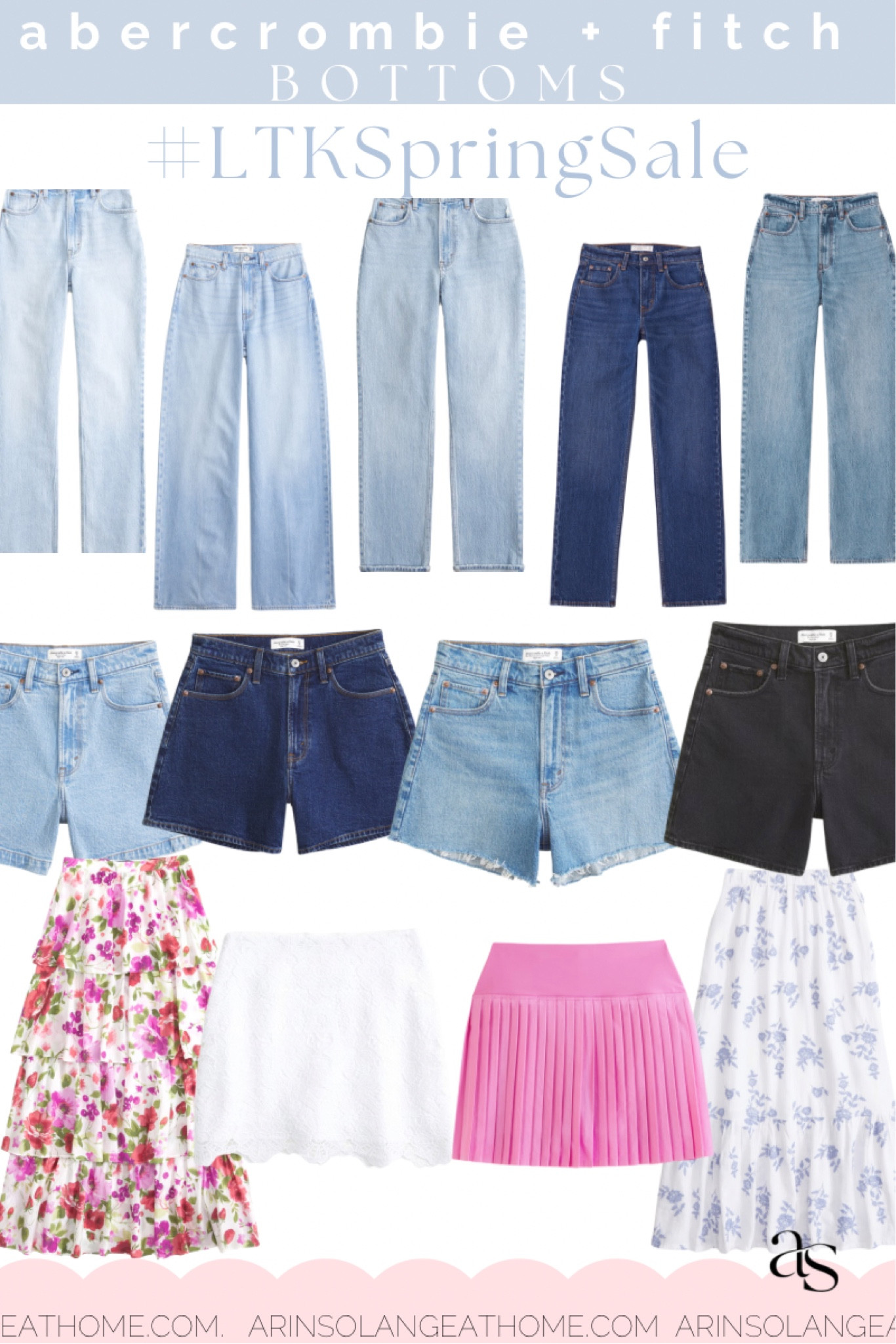 Abercrombie LTK Sale finds. From date night to pickleball - bottoms for everyday. 

#LTKsalealert #LTKSeasonal #LTKstyletip
