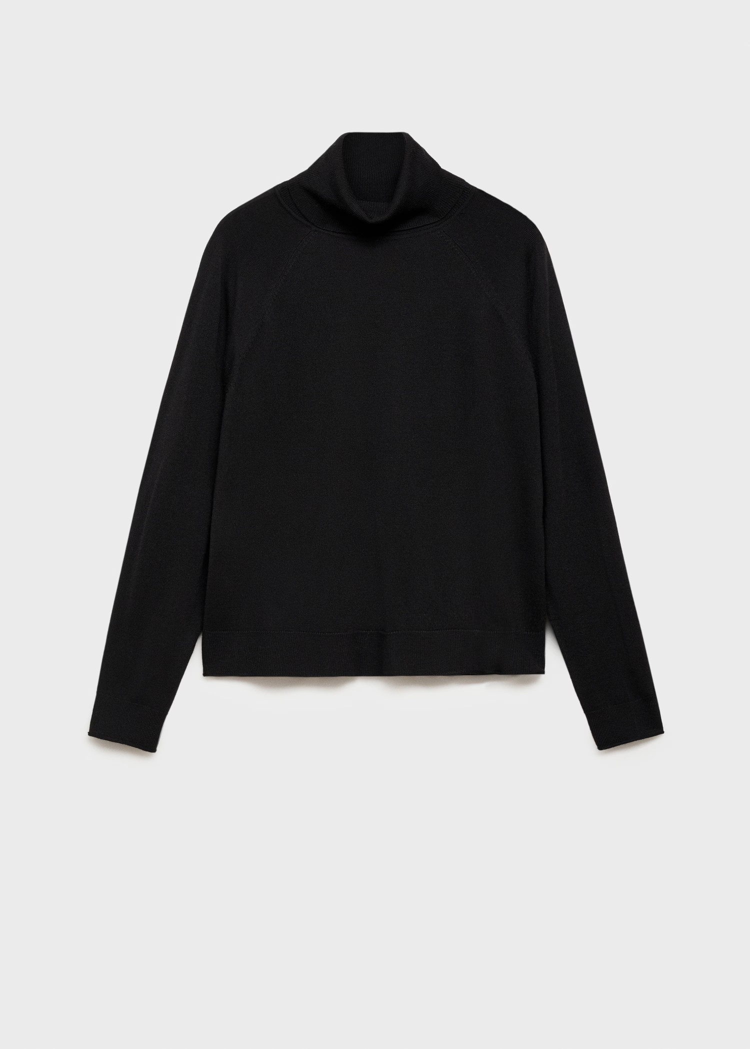 Fine-knit turtleneck sweater - Women | MANGO United Kingdom | MANGO (UK)