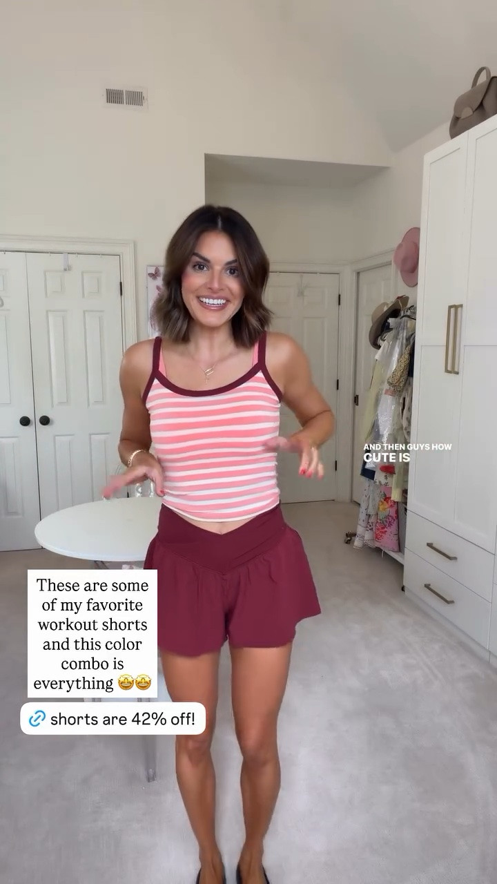 These are some of my favorite workout shorts and this color combo is everything 🤩🤩 @aerie

Shorts are 42% off!! 🙌🏻

Wearing a small top and shorts!

#LTKSaleAlert #LTKActive #LTKSeasonal