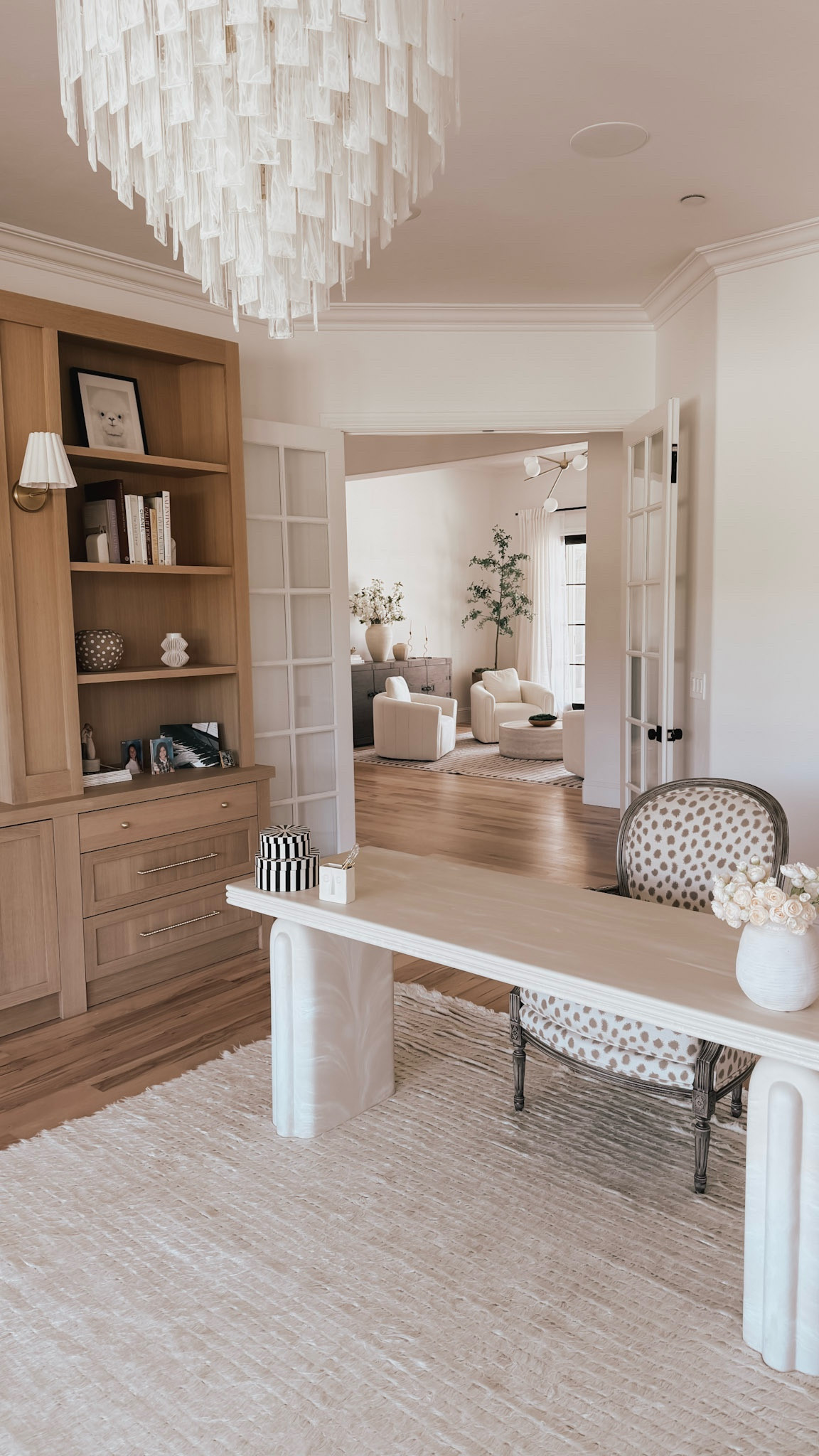 My home office is finally coming together with this high quality neutral wool rug and marble desk 😍

#LTKHome