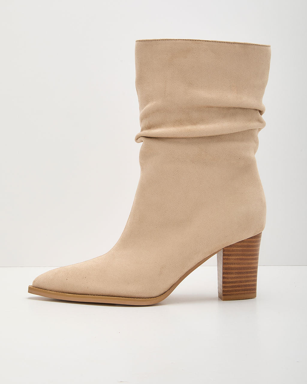 Maris Faux Suede Scrunch Boots | VICI