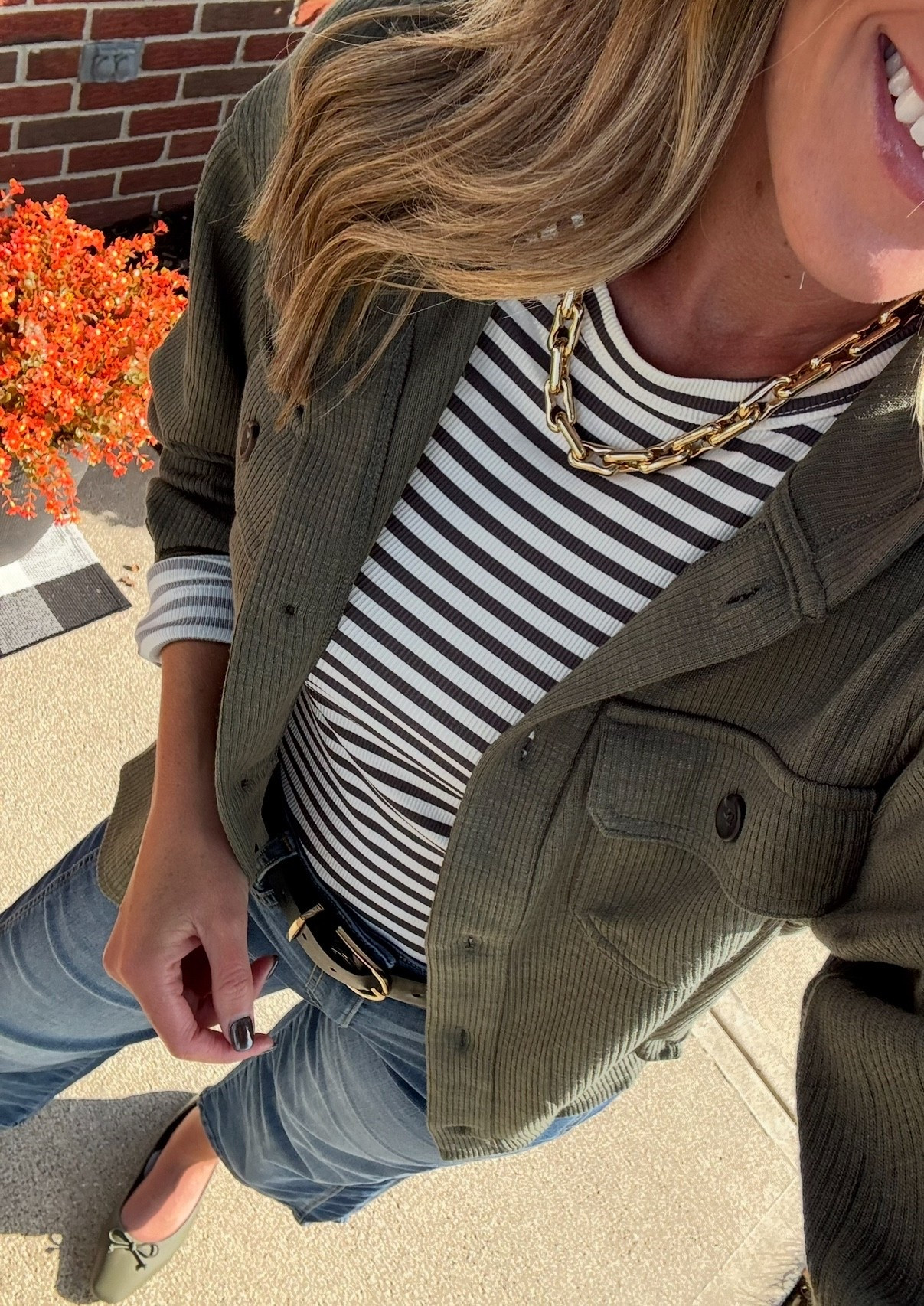 Can’t get enough of this ribbed hooded shacket from Walmart. Having fun styling it different ways. 
Wearing size small in both tops. Size 6 in jeans  

#LTKSeasonal #LTKStyleTip
