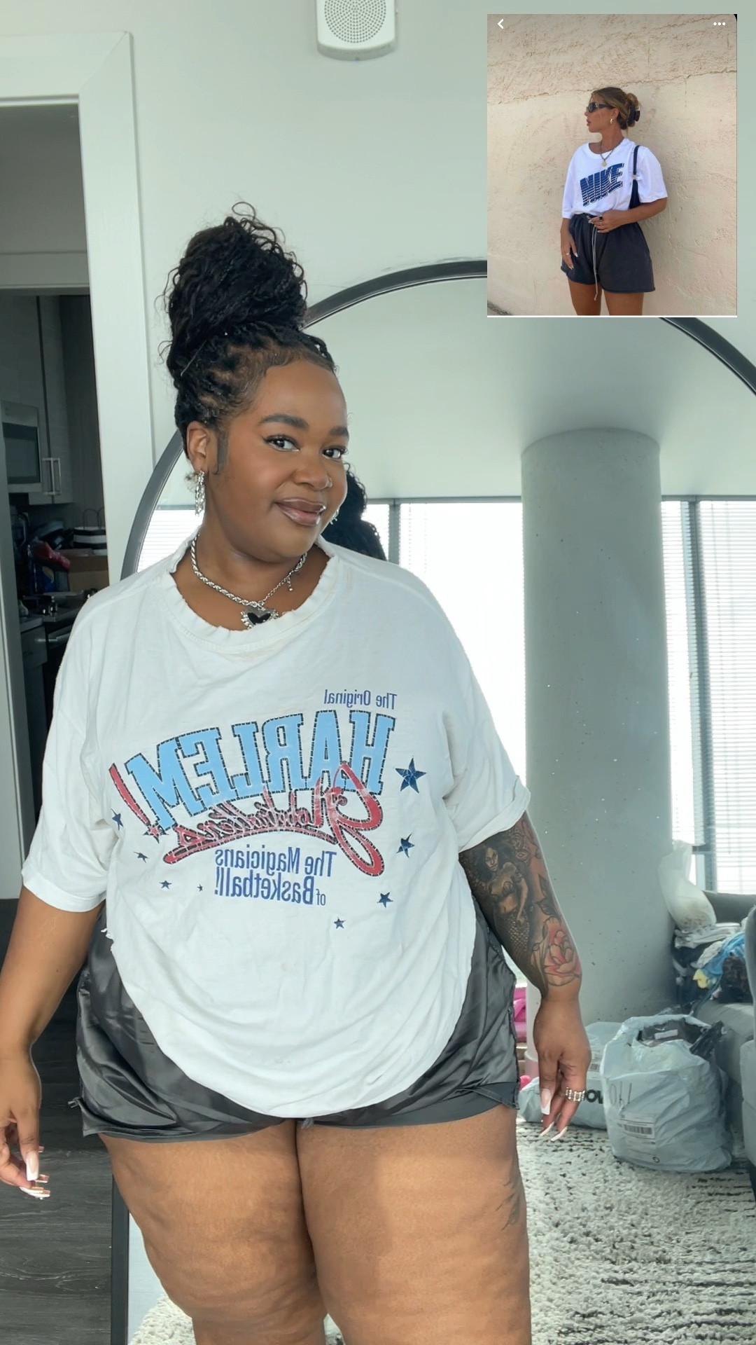 Who says your outfits for errands has to be boring?? 
Harlem Globetrotters tee is vintage from my dad ☺️

#LTKSeasonal #LTKPlusSize #LTKStyleTip