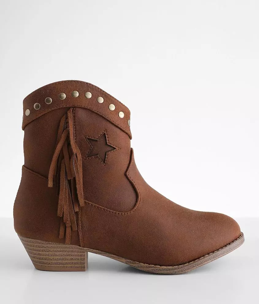 Girls - Fresya Western Ankle Boot | Buckle