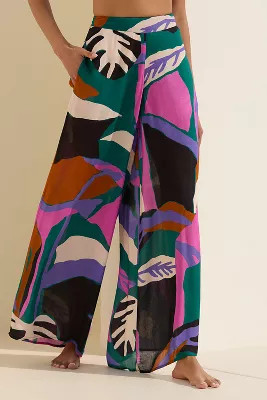 Villa Fresca Serena Wide-Leg Pants | Anthropologie (US)