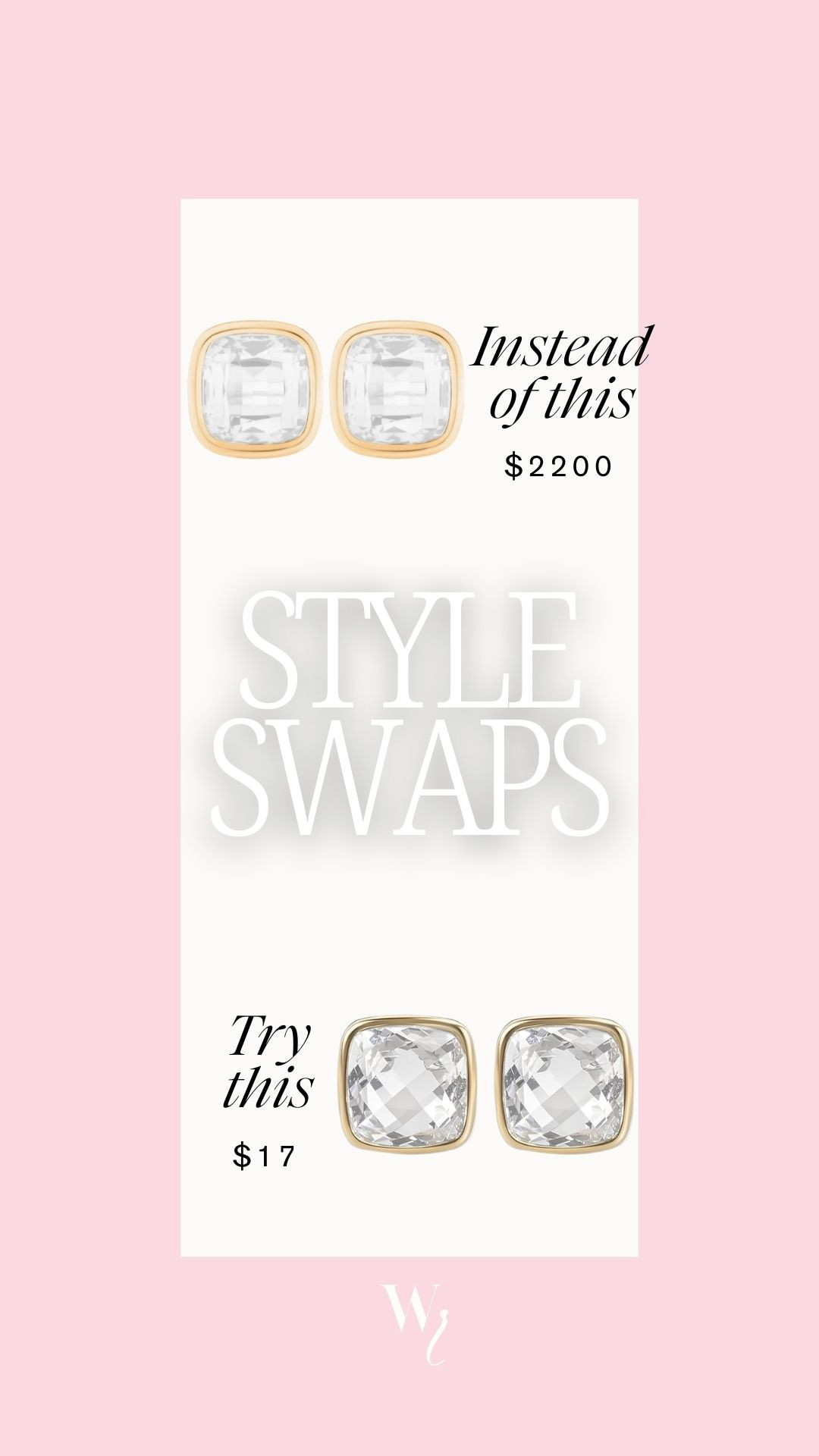 Designer look diamond stud earrings for less 

 

#LTKootd