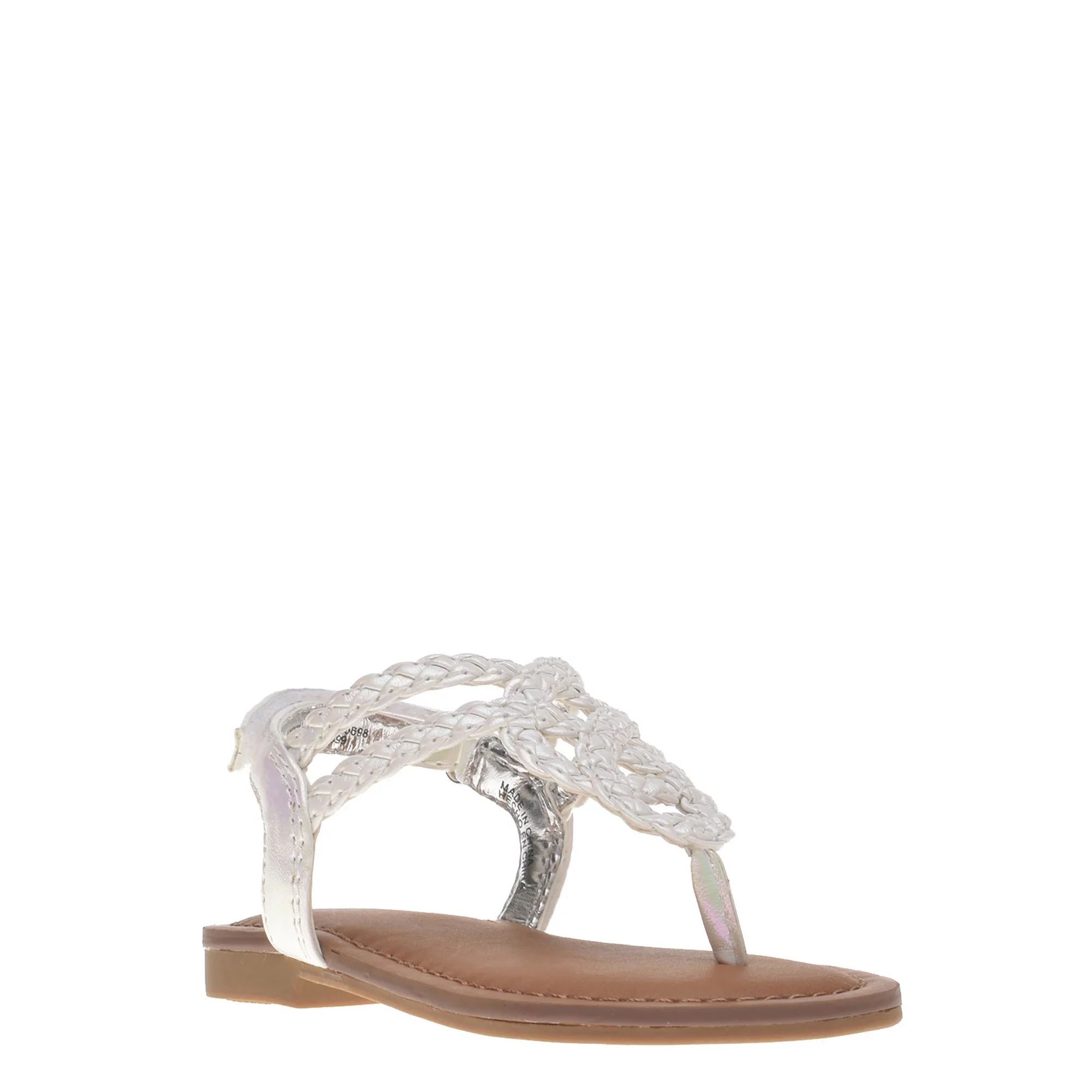 Wonder Nation Criss-Cross Braided Sandal (Infant Girls) | Walmart (US)