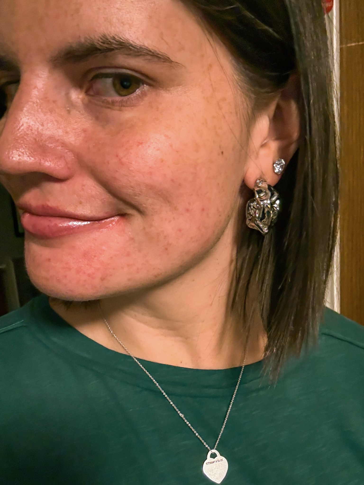 Silver textured earrings🩶

#LTKStyleTip