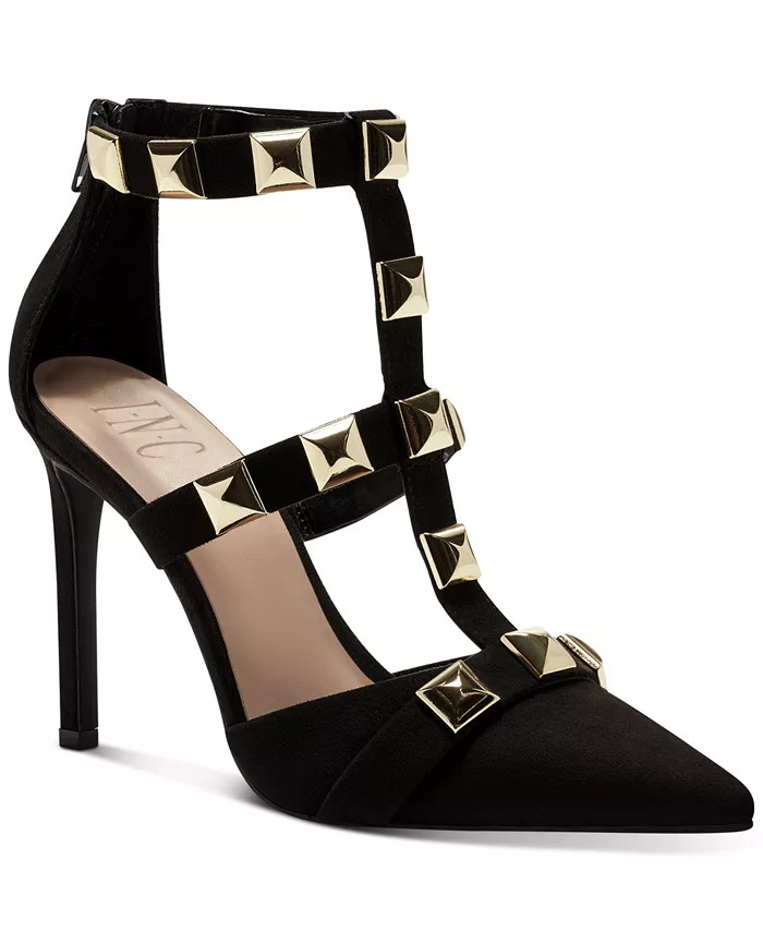INC International Concepts Syndia Studded Dress Sandals, Created for Macy's & Reviews - Sandals -... | Macys (US)