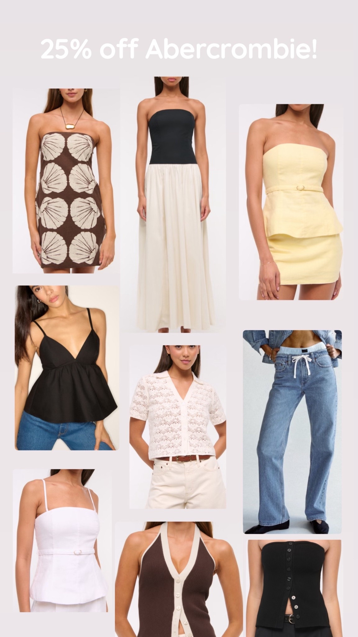 25% off Abercrombie!!! 

#LTKFindsUnder100 #LTKFindsUnder50 #LTKSaleAlert