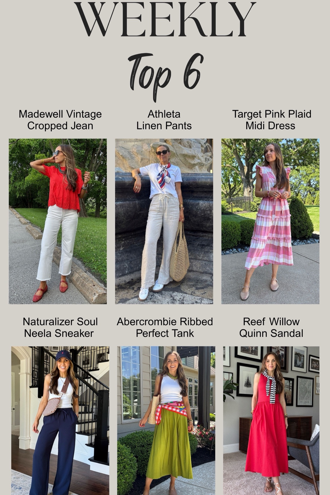This Week’s Top 6! Which are your favorites?

#LTKgrwm