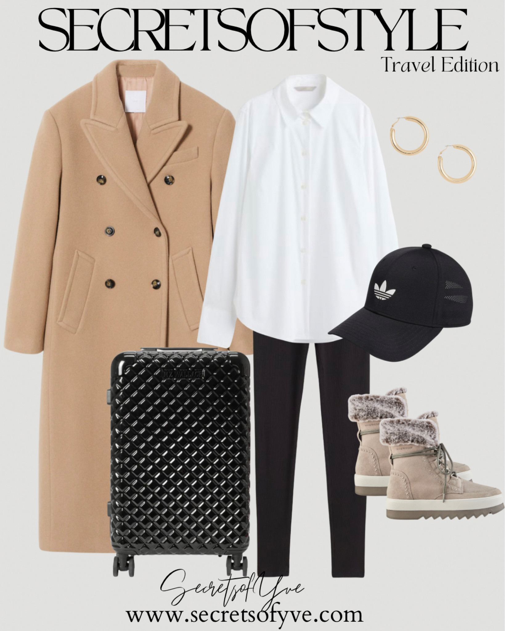 Secretsofyve: selections for my travel edition! Coat is also perfect over a Valentine’s Day outfit or a wedding guest dress. 
Consider as gifts.
#Secretsofyve #LTKfind #ltkgiftguide
Always humbled & thankful to have you here.. 
CEO: patesiglobal.com PATESIfoundation.org
DM me on IG with any questions or leave a comment on any of my posts. #ltkhome
@secretsofyve : where beautiful meets practical, comfy meets style, affordable meets glam with a splash of splurge every now and then. I do LOVE a good sale and combining codes!  #ltkcurves #ltkfamily #ltkwedding #ltkstyletip #ltkfit  secretsofyve

#LTKtravel #LTKSeasonal #LTKU