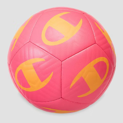 Champion Playmaker C Logo Soccer Ball Size 4 - Pink | Target