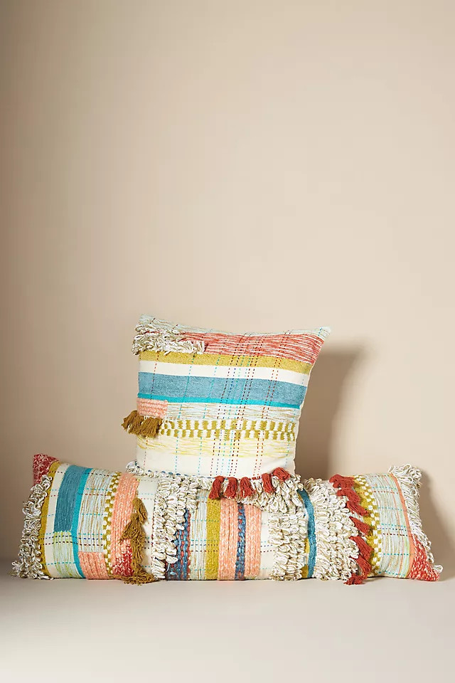 Textured Zephyr Pillow | Anthropologie (US)