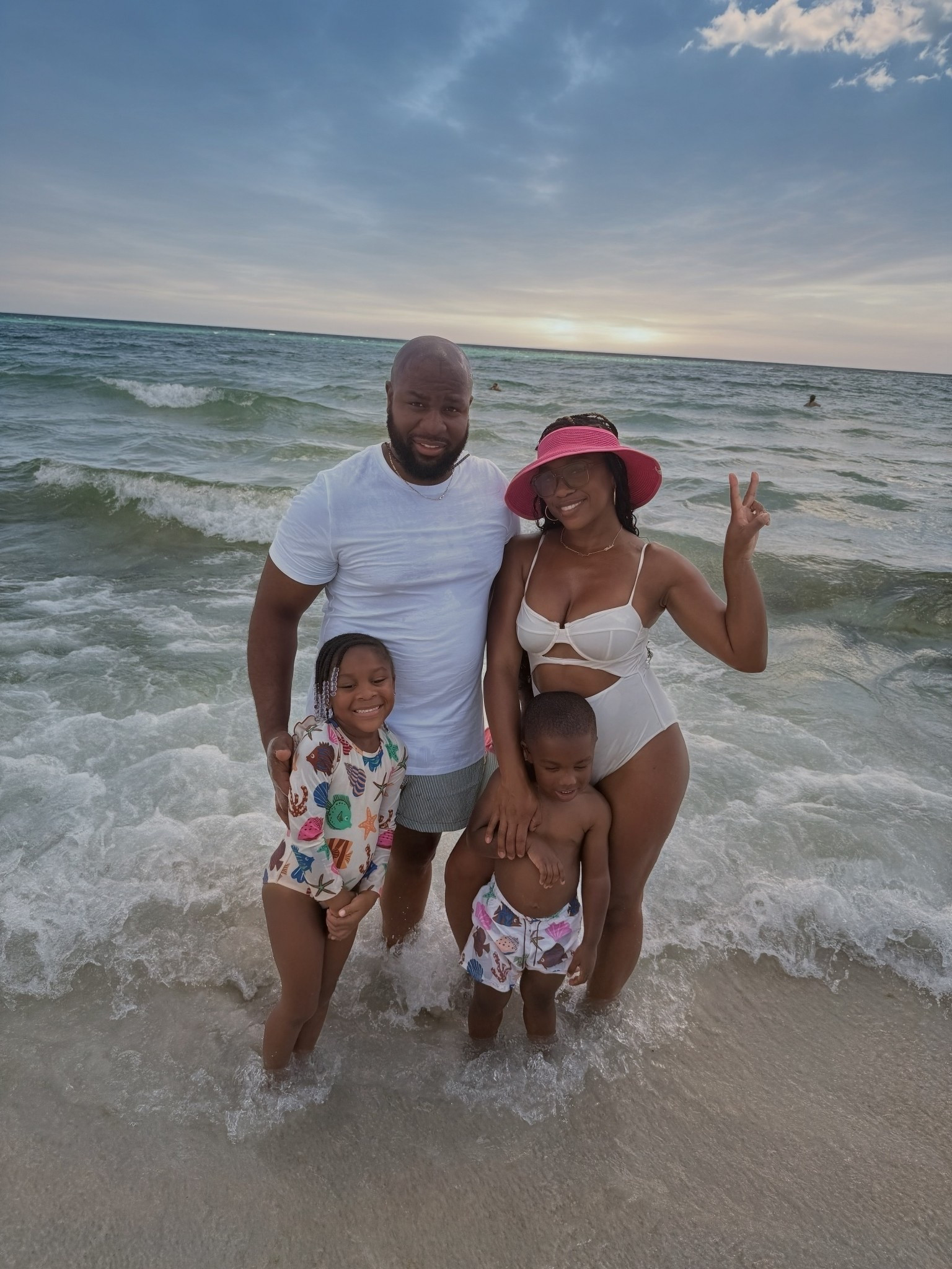 How cute are these matching swimsuits for the kiddos?! 

#LTKFamily #LTKSwim #LTKKids