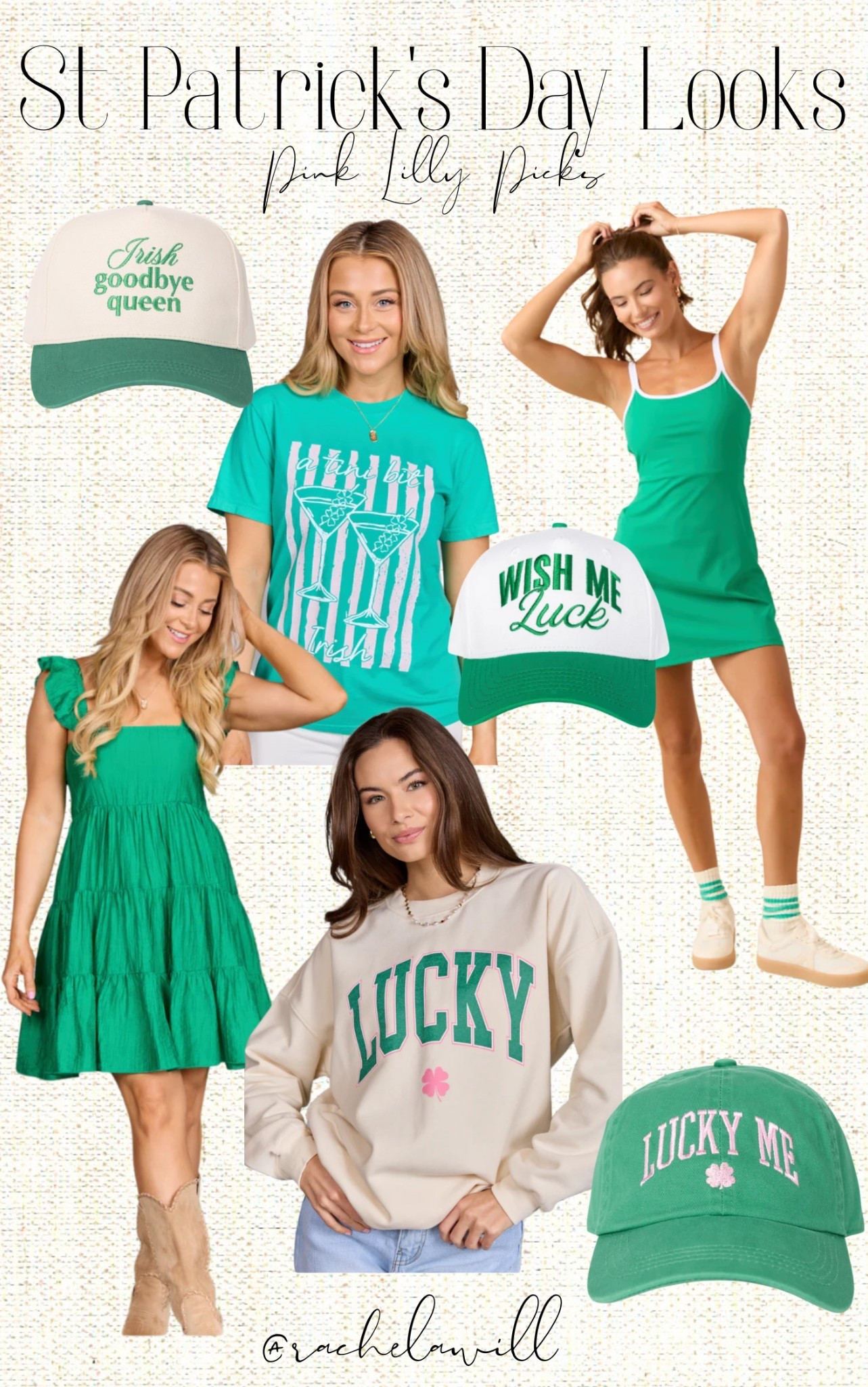 St. Patrick’s Day finds you’ll love — and they’re discounted 🙌🏼 From festive graphic tees and cozy green sweaters to the cutest accessories and hosting touches… everything you need to celebrate in style (without paying full price 😉).

Whether you’re heading to a parade, hosting friends, or just want a little festive flair — these pieces are comfy, cute, and budget-friendly.

Tap to shop before your lucky finds sell out! 💚✨

#LTKSale #LTKUnder50 #StPatricksDayStyle #LuckyLooks #LTKHoliday #SpringStyleFinds #OnSaleNow #FestiveFinds #LTKDeals
