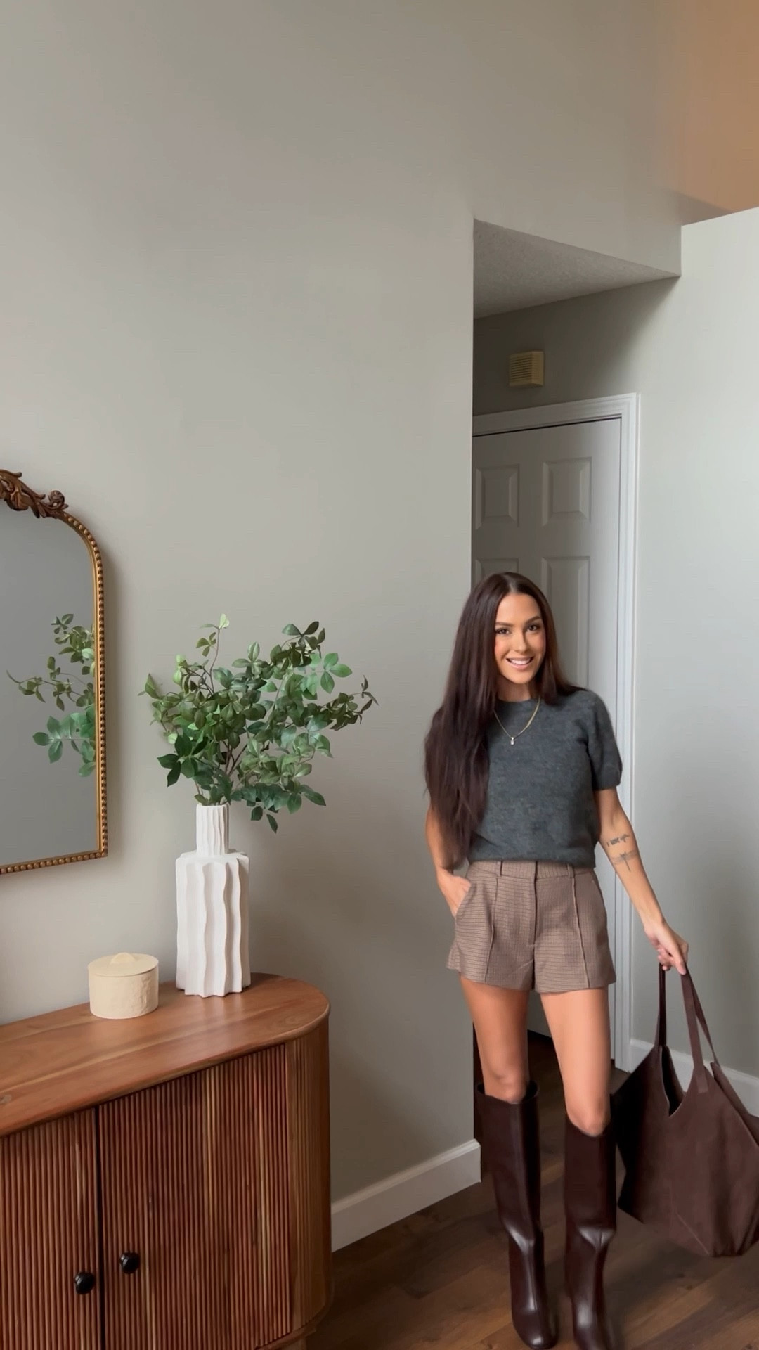 Perhaps the cutest fall outfit to ever exist? 🍁🖤

Fall style, fall fashion, fall outfit, tall boots, plaid shorts 

#LTKPetite #LTKFindsUnder50 #LTKStyleTip