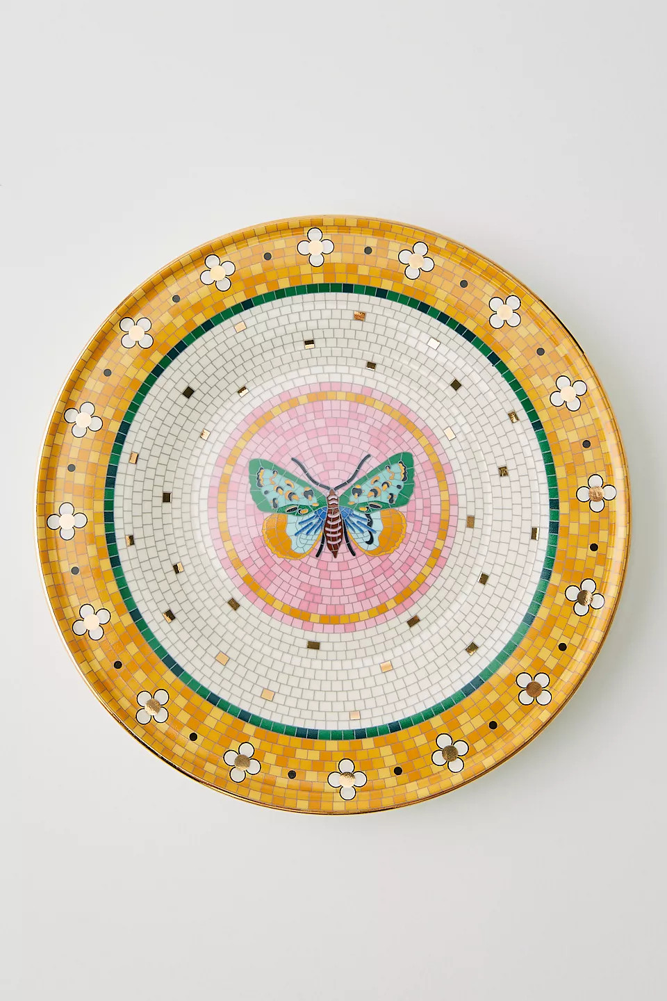 Bistro Garden Tile Dessert Plate | Anthropologie (US)