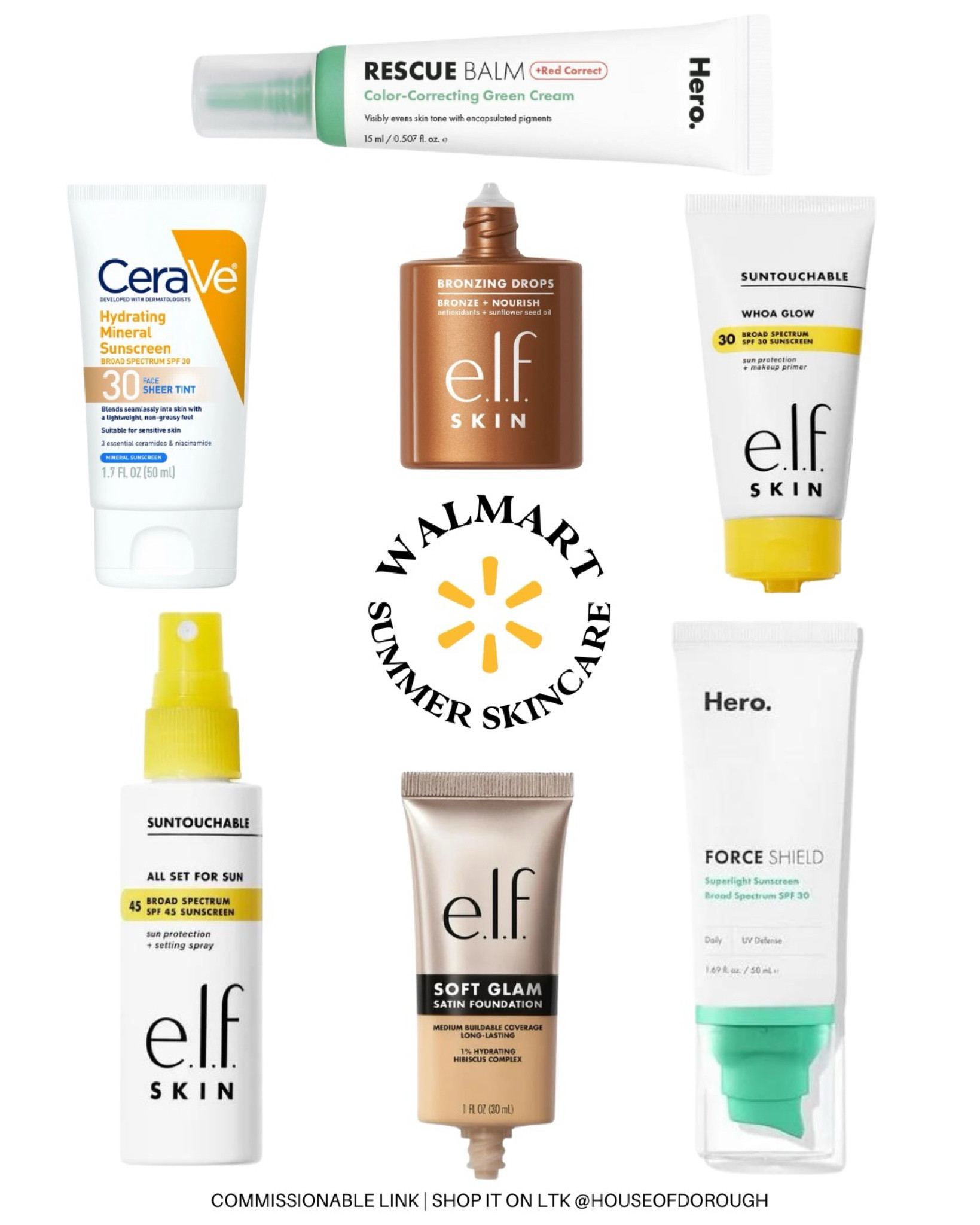 Walmart Summer Skincare/Beauty Must-Haves! If you want to achieve a nice, glowy look with sun protection, Walmart has you covered! @walmart #walmartpartner #walmartbeauty

#LTKxWalmart #LTKBeauty #LTKOver40