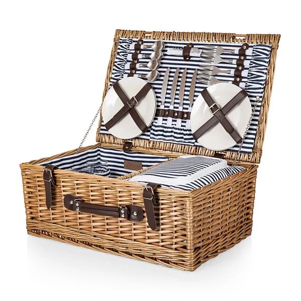 Picnic Time Red & White Plaid Catalina Basket | Kohl's