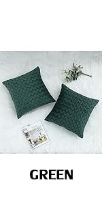 MingBo Cream White Velvet Textured Lumbar Decorative Throw Pillow Covers Set of 2, 12x20 Inches Luxu | Amazon (US)