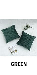 MingBo Cream White Velvet Textured Lumbar Decorative Throw Pillow Covers Set of 2, 12x20 Inches Luxu | Amazon (US)