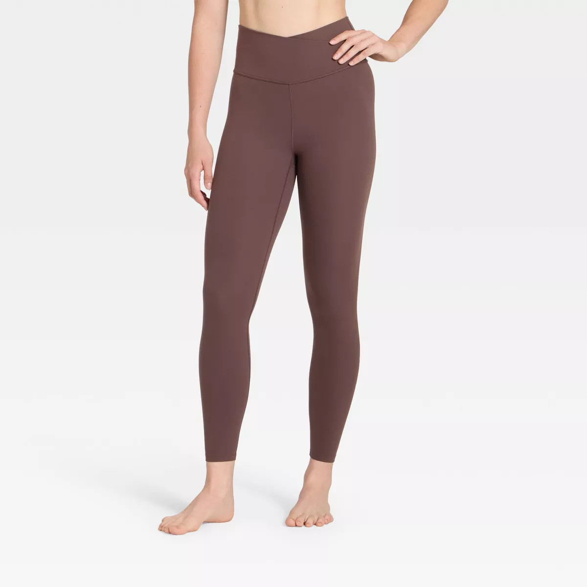 Women's Everyday Soft Crossover 7/8 Leggings - All In Motion™ | Target