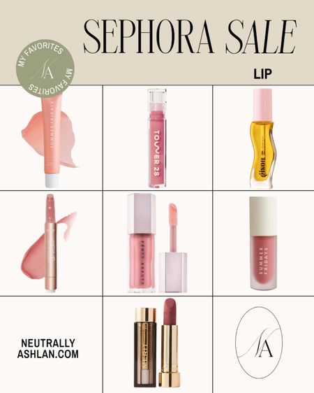 Sephora Sale: my lip choices 💄

#sephorasale #sephora #lipgloss #lipstick #lipoils #ltkbeauty 

#LTKbeauty #LTKxSephora