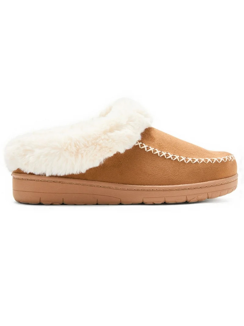 Dearfoams Cozy Comfort Women's Moc Toe Clog Slippers | Walmart (US)
