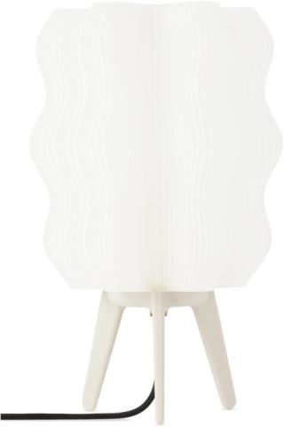 White Wavy Lamp | SSENSE