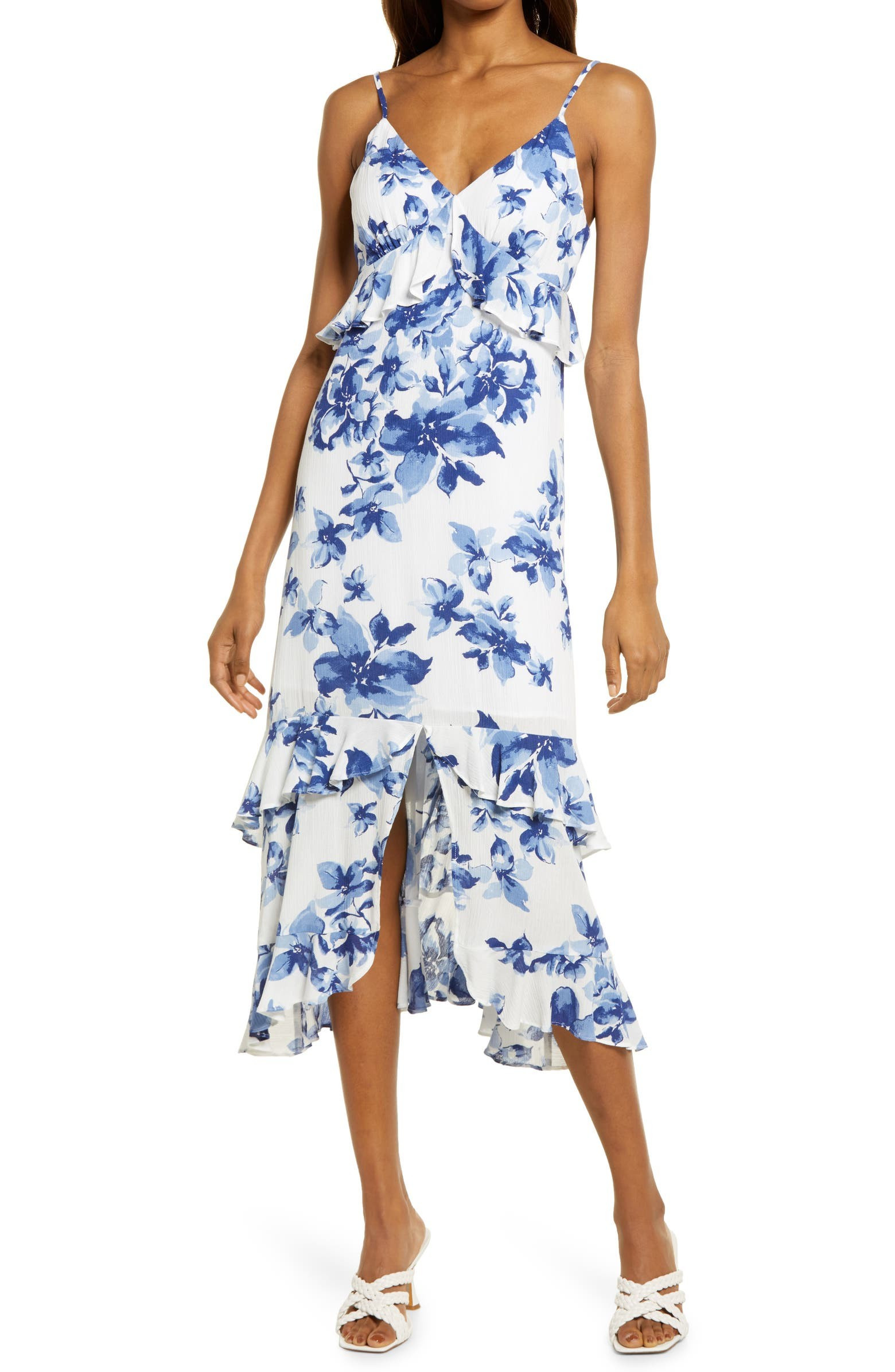 Lulus Island Time Ruffle Sundress | Nordstrom | Nordstrom