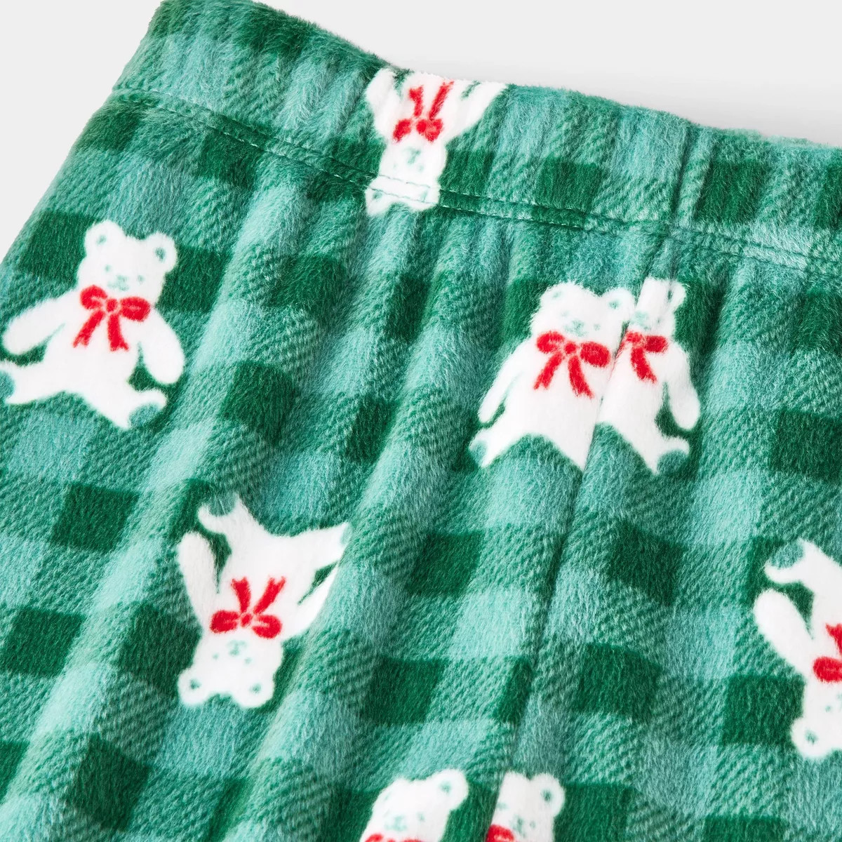 Toddler 2pc Snow Bears Snuggly Soft Pajama Set - Cat & Jack™ Green | Target