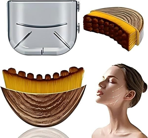 Lymphatic Contour Face Brush - Lymphatic Drainage Makeup Brushes for Sculpting & Lifting, Anti-Pu... | Amazon (US)