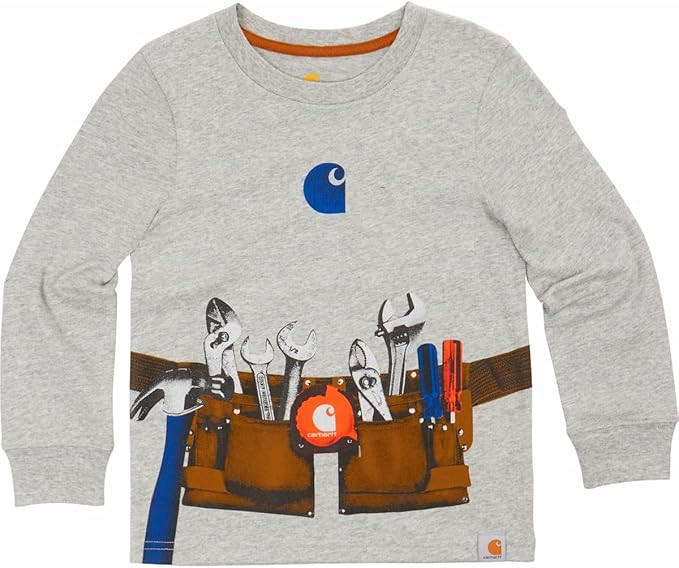 Carhartt Toddler Boys' Long Sleeve Screen T-Shirt, | Amazon (US)