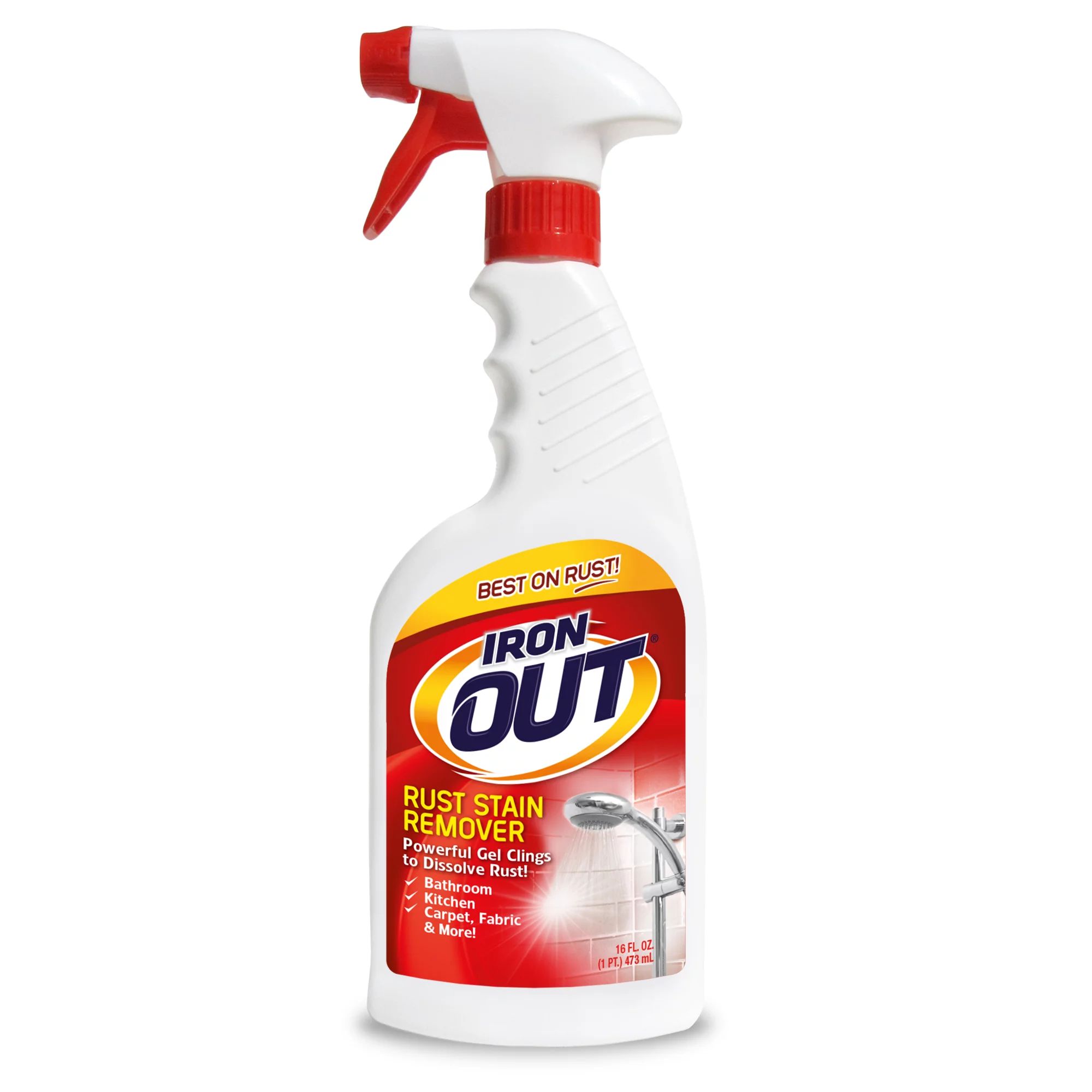 Iron OUT Rust Stain Remover Spray Gel, 24 oz. - Walmart.com | Walmart (US)