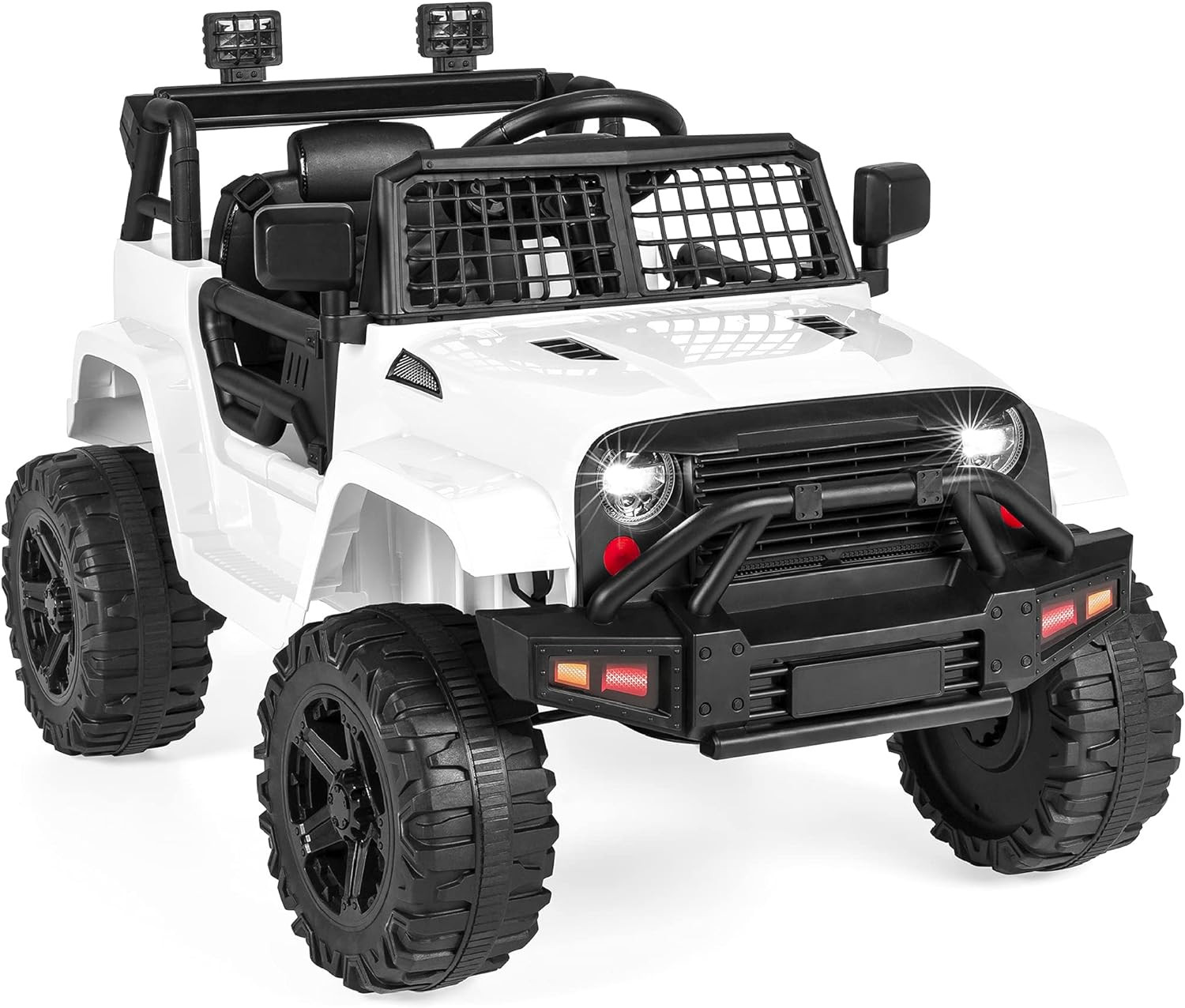 Best Choice Products 12V Kids Ride On Truck Car w/Parent Remote Control, Spring Suspension, LED L... | Amazon (US)