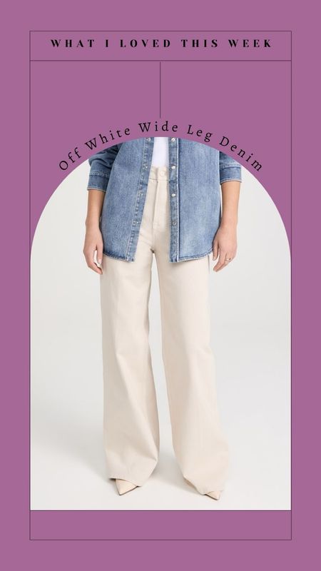 I’m looking for an off white denim and this may be it! 

#LTKworkwear #LTKstyletip #LTKSeasonal